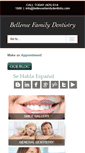 Mobile Screenshot of bellevuefamilydentistry.com